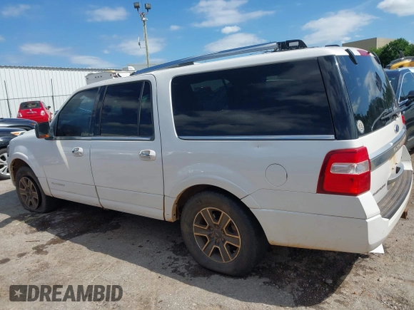 2015 Ford Expedition Max Platinum with VIN 1FMJK1MTXFEF30329, listed as a IAAI auction lot 42410300 with 184,119 mi miles and . Bid and sale history available at DreamBid. Image 15.