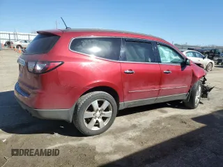 2013 Chevrolet Traverse LTZ z VIN 1GNKVLKD0DJ101204, wystawiony jako Copart lot #46361955 z przebiegiem 187 287 mil mil oraz Szkoda całkowita • Salvage title. Historia ofert i sprzedaży dostępna na DreamBid. Obrazek 3.