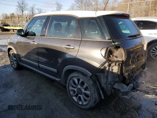2015 FIAT 500L Urbana Trekking with VIN ZFBCFADH0FZ034030, listed as a Copart auction lot 85179654 with 124,764 mi miles and Salvage Title. Bid and sale history available at DreamBid. Image 2.