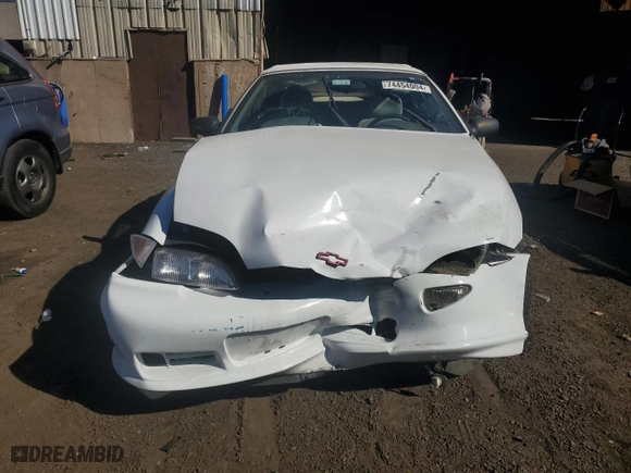 1998 Chevrolet Cavalier Z24 with VIN 4G1JF32T5WB905995, listed as a Copart auction lot 74454004 with 0 mi miles and Salvage Title. Bid and sale history available at carsss.com. Image 5.