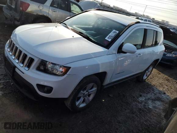 2015 Jeep Compass High Altitude Edition with VIN 1C4NJCEA7FD304949, listed as a Copart auction lot 46777935 with 71,223 mi miles and Salvage Title. Bid and sale history available at carsss.com. Image 1.