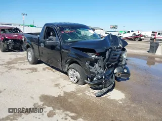 2012 Ford F-150 XL with VIN 1FTMF1CF1CFC54775, listed as a IAAI auction lot 41750647 with 11 mi miles. Bid and sale history available at carsss.com. Image 1.