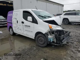 2020 Nissan NV200 SV with VIN 3N6CM0KN4LK708420, listed as a Copart auction lot 58688575 with 102,255 mi miles and Salvage title. Bid and sale history available at DreamBid. Image 4.