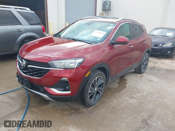 2023 Buick Encore GX Select with VIN KL4MMDS21PB066190, listed as a IAAI auction lot 42036184 with 33,213 mi miles and . Bid and sale history available at DreamBid. Image 2.