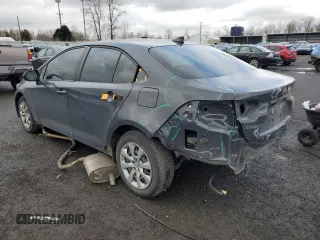 2023 Toyota Corolla Hybrid LE with VIN JTDBDMHEXP3003324, listed as a Copart auction lot 41875095 with 51,660 mi miles and Salvage Title. Bid and sale history available at carsss.com. Image 2.