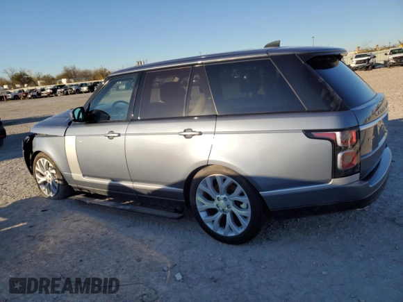 2019 Land Rover Range Rover HSE with VIN SALGS2SV1KA546759, listed as a Copart auction lot 81567824 with 22,710 mi miles and Salvage Title. Bid and sale history available at DreamBid. Image 2.