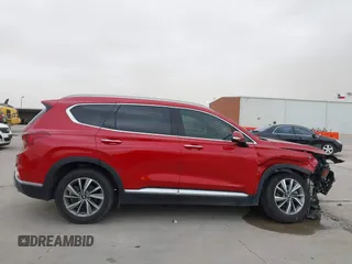 2019 Hyundai Santa Fe Limited with VIN 5NMS53AD2KH110435, listed as a IAAI auction lot 41712962 with 76,589 mi miles. Bid and sale history available at carsss.com. Image 14.