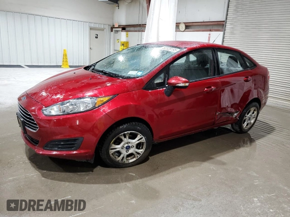 2016 Ford Fiesta SE with VIN 3FADP4BJ6GM178342, listed as a Copart auction lot 52328195 with 76,755 mi miles and Salvage Title. Bid and sale history available at carsss.com. Image 1.