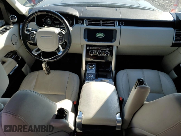 2017 Land Rover Range Rover with VIN SALGR2FK4HA325757, listed as a Copart auction lot 44904975 with 99,636 mi miles and Salvage title. Bid and sale history available at DreamBid. Image 8.