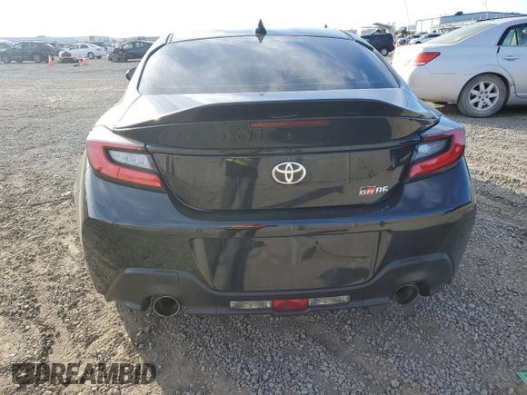 2024 Toyota GR86 Premium with VIN JF1ZNBE15R8760046, listed as a Copart auction lot 82636244 with 0 mi miles and Salvage Title. Bid and sale history available at carsss.com. Image 6.