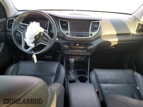 2017 Hyundai Tucson SE Plus with VIN KM8J33A49HU522995, listed as a Copart auction lot 84530714 with 0 mi miles and Salvage Title. Bid and sale history available at carsss.com. Image 8.
