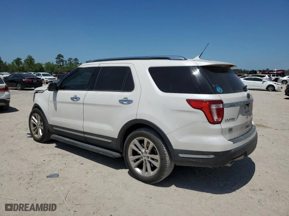 2018 Ford Explorer Limited with VIN 1FM5K7F8XJGA97279, listed as a Copart auction lot 52440625 with 45,679 mi miles and Salvage Title. Bid and sale history available at carsss.com. Image 2.