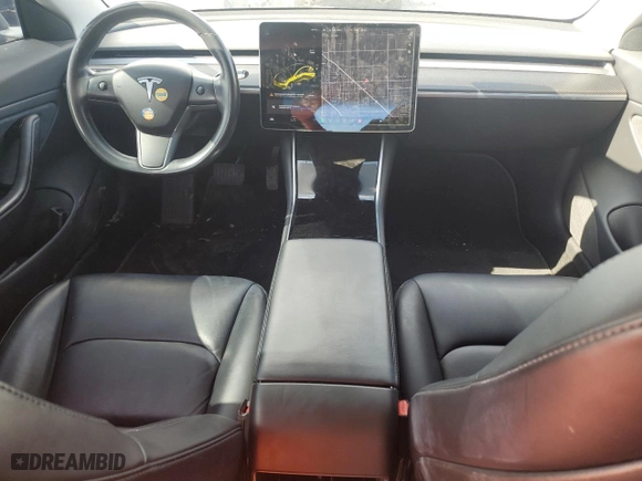 2018 Tesla Model 3 Long Range Battery with VIN 5YJ3E1EA8JF029772, listed as a Copart auction lot 87679835 with 67,828 mi miles and Clean Title. Bid and sale history available at carsss.com. Image 8.