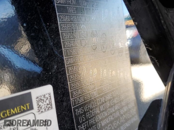 2019 Jaguar F-Pace S with VIN SADCM2FV6KA616206, listed as a Copart auction lot 73741564 with Not Provided miles and Non Repairable. Bid and sale history available at DreamBid. Image 14.