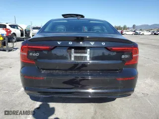 2024 Volvo S60 Plus Dark Theme with VIN 7JRL12TL3RG299436, listed as a Copart auction lot 49722185 with 15,404 mi miles and Salvage Title. Bid and sale history available at carsss.com. Image 6.