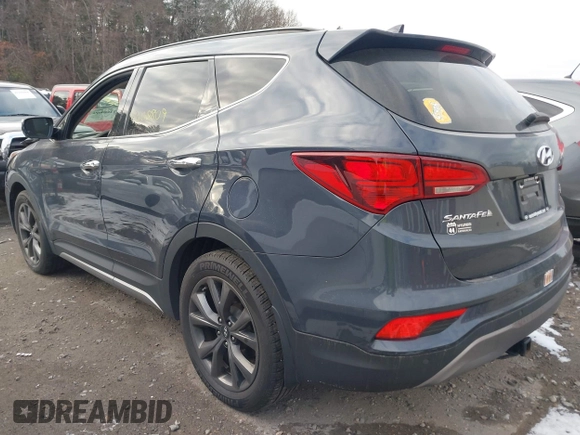 2017 Hyundai Santa Fe Ultimate with VIN 5NMZWDLA0HH045078, listed as a IAAI auction lot 41268809 with 100,659 mi miles and . Bid and sale history available at DreamBid. Image 3.