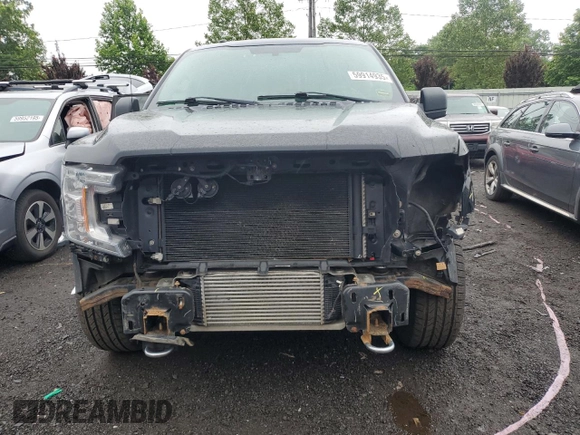 2018 Ford F-150 XL with VIN 1FTEX1EP8JFB61160, listed as a Copart auction lot 59914935 with 97,564 mi miles and Salvage title. Bid and sale history available at DreamBid. Image 5.