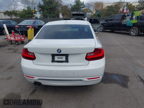 2017 BMW 2 Series 230i with VIN WBA2F9C38H7A40346, listed as a IAAI auction lot 41735926 with 69,245 mi miles. Bid and sale history available at carsss.com. Image 16.