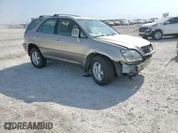 2002 Lexus RX 300 with VIN JTJGF10U820141095, listed as a Copart auction lot 63278074 with 182,578 mi miles and Salvage Title. Bid and sale history available at carsss.com. Image 11.