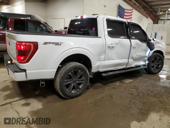 2023 Ford F-150 XL with VIN 1FTEW1EP0PKD06999, listed as a Copart auction lot 47529785 with 88,615 mi miles and Clean title. Bid and sale history available at DreamBid. Image 3.
