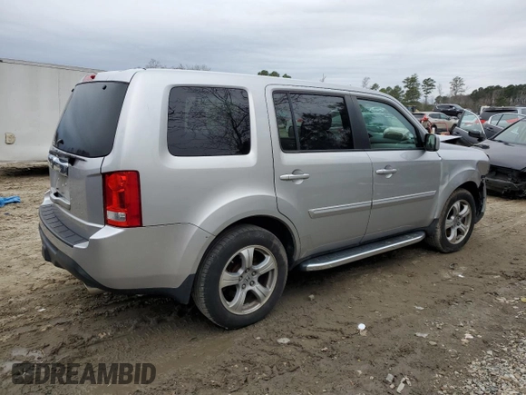 2014 Honda Pilot EX-L with VIN 5FNYF3H58EB004714, listed as a Copart auction lot 42533085 with 105,879 mi miles and Salvage Title. Bid and sale history available at DreamBid. Image 3.