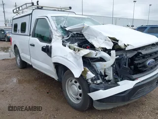 2021 Ford F-150 XL with VIN 1FTMF1CB4MKD85219, listed as a IAAI auction lot 42034028 with 115,415 mi miles and . Bid and sale history available at DreamBid. Image 1.