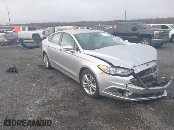 2018 Ford Fusion SE z VIN 3FA6P0HD2JR207865, wystawiony jako IAAI lot #41835895 z przebiegiem 91 069 mil mil oraz . Historia ofert i sprzedaży dostępna na DreamBid. Obrazek 1.