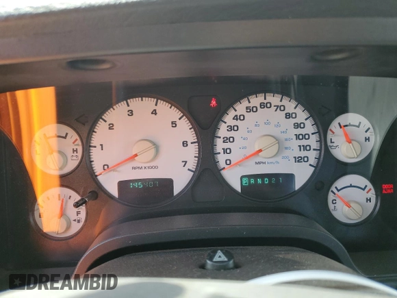 2002 Dodge 1500 with VIN 3D7HU18N72G198061, listed as a Copart auction lot 54520705 with 145,407 mi miles and Non Repairable. Bid and sale history available at carsss.com. Image 9.