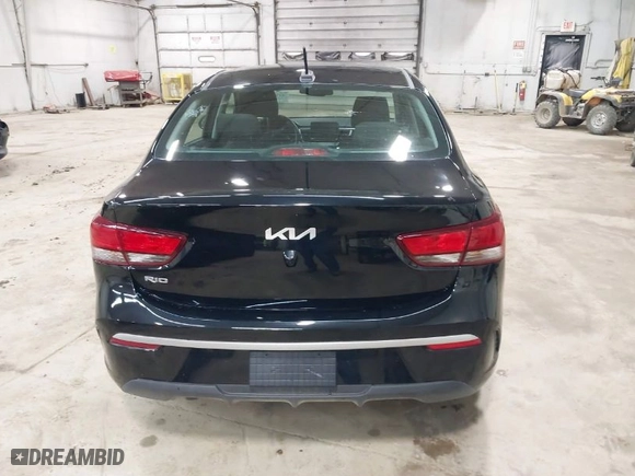2022 Kia Rio S with VIN 3KPA24AD6NE454842, listed as a IAAI auction lot 41921650 with 28265 miles. Bid and sale history available at carsss.com. Image 15.