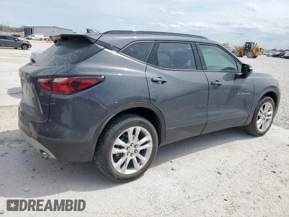2021 Chevrolet Blazer LT z VIN 3GNKBJR45MS520568, wystawiony jako Copart lot #50696095 z przebiegiem 43 676 mil mil oraz Szkoda całkowita • Salvage title. Historia ofert i sprzedaży dostępna na DreamBid. Obrazek 3.