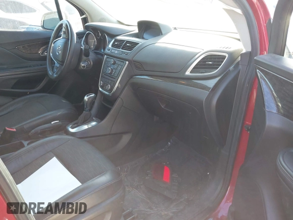 2015 Buick Encore with VIN KL4CJASB4FB265221, listed as a IAAI auction lot 41114066 with 55,759 mi miles. Bid and sale history available at carsss.com. Image 5.