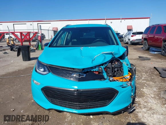 2020 Chevrolet Bolt EV Premier with VIN 1G1FZ6S0XL4121012, listed as a IAAI auction lot 41503991 with 56,957 mi miles and . Bid and sale history available at DreamBid. Image 12.