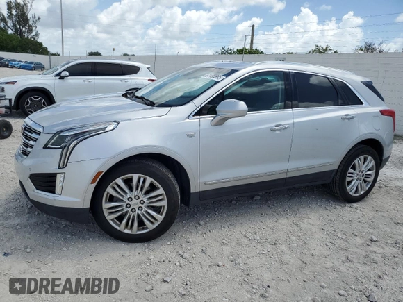 2018 Cadillac XT5 Premium Luxury FWD with VIN 1GYKNERS7JZ236020, listed as a Copart auction lot 61136885 with 96,868 mi miles and Salvage title. Bid and sale history available at DreamBid. Image 1.