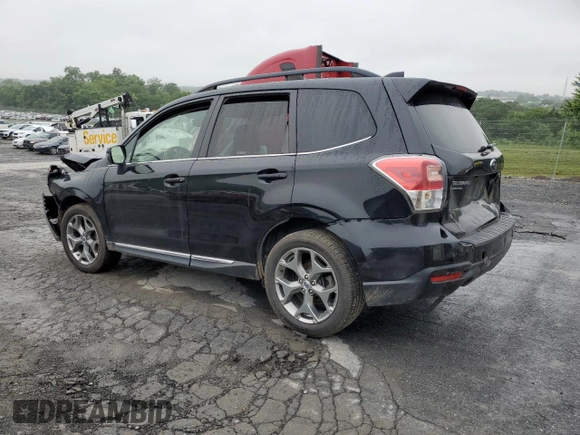 2017 Subaru Forester Touring with VIN JF2SJATC7HH437543, listed as a Copart auction lot 60866985 with 50,532 mi miles and Salvage title. Bid and sale history available at DreamBid. Image 2.