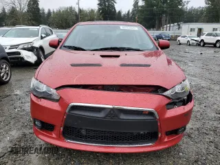 2011 Mitsubishi Lancer with VIN JA32Y6HV4BU034165, listed as a Copart auction lot 85783924 with 87,494 mi miles and Salvage Title. Bid and sale history available at DreamBid. Image 5.