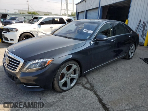2015 Mercedes-Benz S 550 with VIN WDDUG8FB6FA084872, listed as a Copart auction lot 59763335 with 146,512 mi miles and Clean title. Bid and sale history available at DreamBid. Image 1.