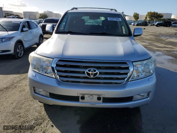 2009 Toyota Land Cruiser with VIN JTMHY05J395003648, listed as a Copart auction lot 45297365 with 0 mi miles and Salvage Title. Bid and sale history available at carsss.com. Image 5.