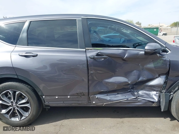 2021 Honda CR-V EX with VIN 2HKRW1H56MH428143, listed as a IAAI auction lot 41729140 with 19,250 mi miles. Bid and sale history available at carsss.com. Image 14.