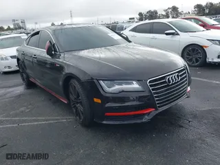 2012 Audi A7 3.0 Prestige with VIN WAUSGAFC4CN005198, listed as a IAAI auction lot 41524270 with 198,050 mi miles. Bid and sale history available at carsss.com. Image 1.