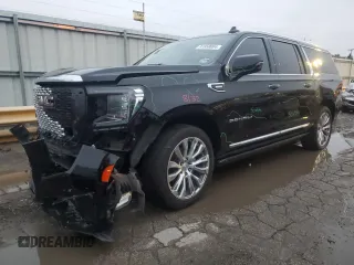 2022 GMC Yukon XL Denali with VIN 1GKS2JKT8NR211969, listed as a Copart auction lot 81858004 with 176,693 mi miles and Salvage Title. Bid and sale history available at carsss.com. Image 1.