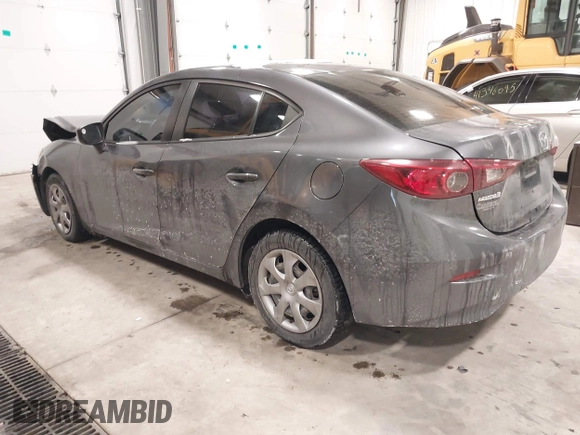 2016 Mazda 3 i Sport with VIN JM1BM1T79G1310065, listed as a IAAI auction lot 41347944 with 83,894 mi miles and . Bid and sale history available at DreamBid. Image 3.