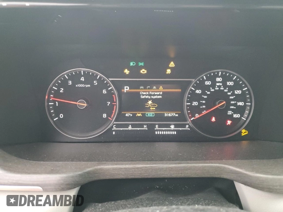 2022 Kia Sorento X-Line S with VIN 5XYRLDLC2NG159938, listed as a Copart auction lot 49259545 with 31,677 mi miles and Salvage Title. Bid and sale history available at DreamBid. Image 9.
