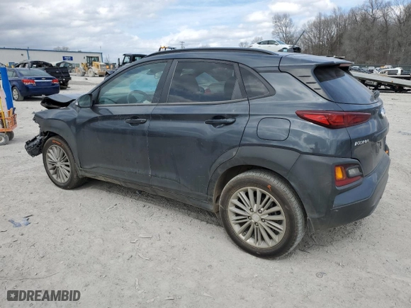 2019 Hyundai Kona SEL with VIN KM8K22AA5KU290488, listed as a Copart auction lot 47829085 with 117,618 mi miles and Salvage Title. Bid and sale history available at carsss.com. Image 2.