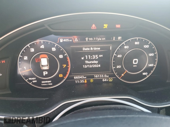 2019 Audi Q7 Premium Plus z VIN WA1LAAF74KD023923, wystawiony jako Copart lot #83977234 z przebiegiem 66 043 mil mil oraz Szkody całkowita. Historia ofert i sprzedaży dostępna na DreamBid. Obrazek 9.