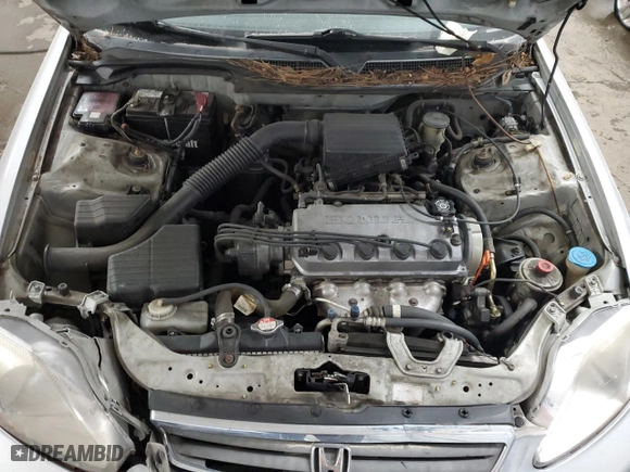 1999 Honda Civic VP with VIN 2HGEJ6617XH594440, listed as a Copart auction lot 70272194 with 200,639 mi miles and Salvage Title. Bid and sale history available at carsss.com. Image 11.