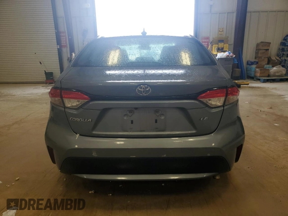 2021 Toyota Corolla LE with VIN 5YFEPMAEXMP207042, listed as a Copart auction lot 54455715 with 107,703 mi miles and Clean Title. Bid and sale history available at DreamBid. Image 6.