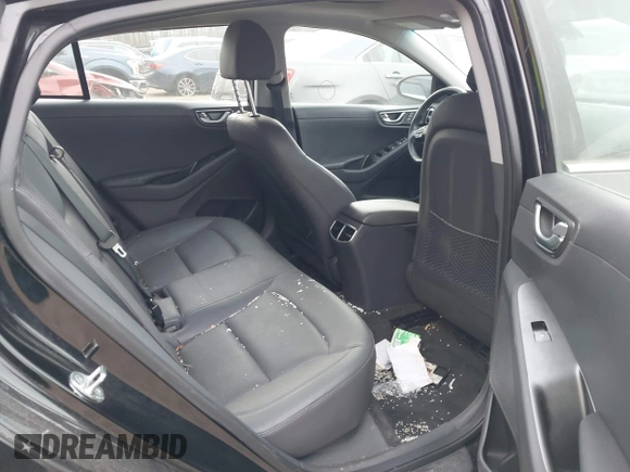 2021 Hyundai Ioniq Limited with VIN KMHC85LJ1MU079180, listed as a IAAI auction lot 41503959 with 33,679 mi miles and . Bid and sale history available at DreamBid. Image 8.