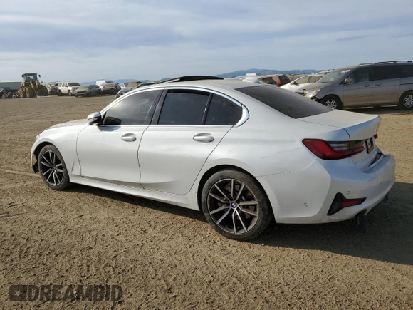 2020 BMW 3 Series 330i with VIN WBA5R1C05LFJ05290, listed as a Copart auction lot 48253655 with Not Provided miles and Salvage Title. Bid and sale history available at DreamBid. Image 2.
