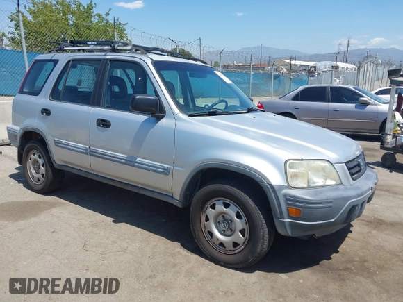 1999 Honda CR-V LX with VIN JHLRD2847XC000944, listed as a IAAI auction lot 42082593 with 198,474 mi miles. Bid and sale history available at carsss.com. Image 1.