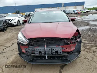 2017 Ford Focus SE with VIN 1FADP3F2XHL298662, listed as a Copart auction lot 58179365 with 77,623 mi miles and Clean title. Bid and sale history available at DreamBid. Image 5.